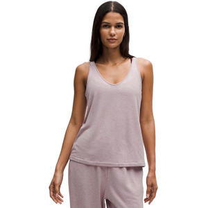 Lululemon BeCalm Magenta Sleeveless V-Neck Top Size 8